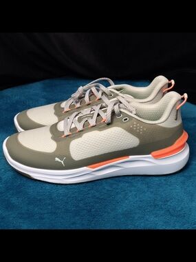 PUMA Ignite Elevate X Spikeless Golf Shoes Sedate Gray 310221 03 Size 8.5